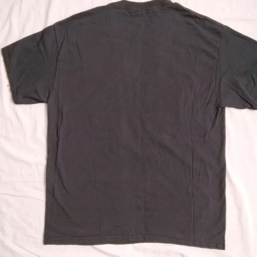 Loch Ness Motorcycle Club Black T-Shirt Casual Mens Size Large - Picture 7 of 7